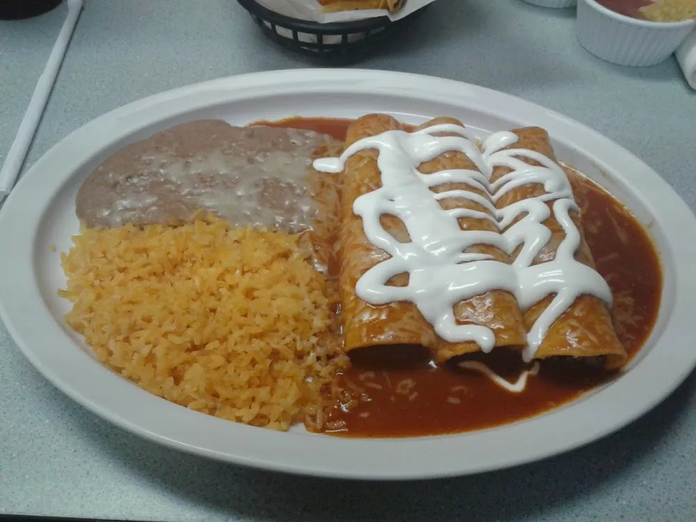 Chicken and Beef Burritos